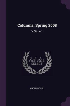 Columns, Spring 2008 - Anonymous
