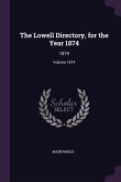 The Lowell Directory, for the Year 1874