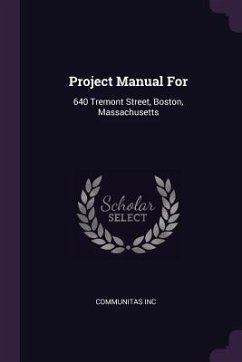 Project Manual For - Inc, Communitas