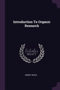 Cover Introduction To Organic Research