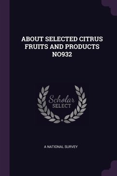 About Selected Citrus Fruits and Products No932