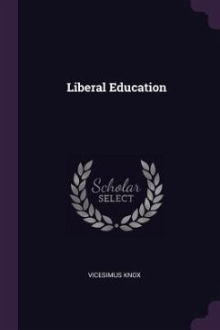 Liberal Education - Knox, Vicesimus