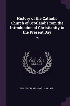 History of the Catholic Church of Scotland
