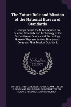 Cover The Future Role and Mission of the National Bureau of Standards