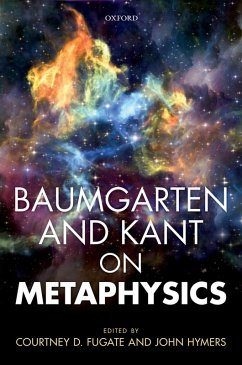 Cover Baumgarten and Kant on Metaphysics (eBook, ePUB)