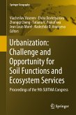 Urbanization: Challenge and Opportunity for Soil Functions and Ecosystem Services (eBook, PDF)