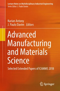 Advanced Manufacturing and Materials Science (eBook, PDF)