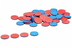 Cover 50 Wendeplättchen, rot/blau aus RE-Plastic°