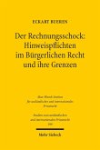 Der Rechnungsschock: Hinweispflichten im Bürgerlichen Recht und ihre Grenzen (eBook, PDF)
