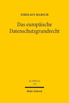 Cover Das europäische Datenschutzgrundrecht (eBook, PDF)