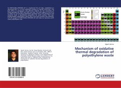 Mechanism of oxidative thermal degradation of polyethylene waste