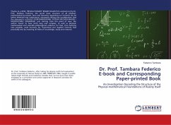 Dr. Prof. Tambara Federico E-book and Corresponding Paper-printed Book