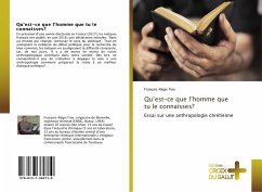 Cover Qu'est-ce que l'homme que tu le connaisses?