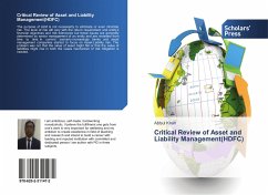 Critical Review of Asset and Liability Management(HDFC) - khan, ABBUL