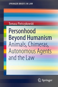 Personhood Beyond Humanism (eBook, PDF) - Pietrzykowski, Tomasz