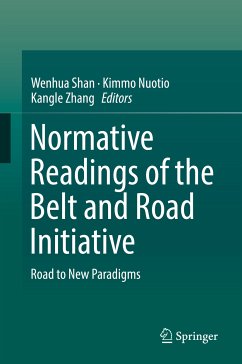 Normative Readings of the Belt and Road Initiative (eBook, PDF)