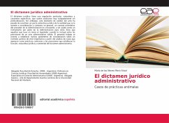 El dictamen jurídico administrativo - Riera Stival, María de las Nieves