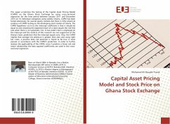 Capital Asset Pricing Model and Stock Price on Ghana Stock Exchange - Traoré, Mohamed dit Bouyaki