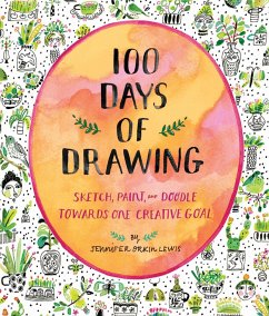 100 Days of Drawing (Guided Sketchbook) - Lewis, Jennifer
