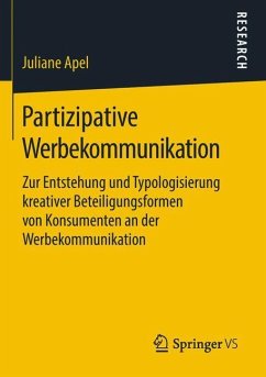 Partizipative Werbekommunikation - Apel, Juliane