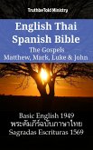 English Thai Spanish Bible - The Gospels - Matthew, Mark, Luke & John (eBook, ePUB)