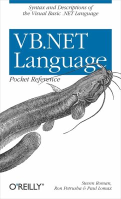 VB.NET Language Pocket Reference (eBook, ePUB) - Steven Roman