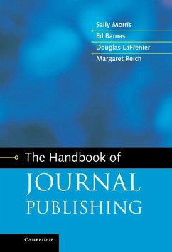 Handbook of Journal Publishing (eBook, ePUB) - Morris, Sally