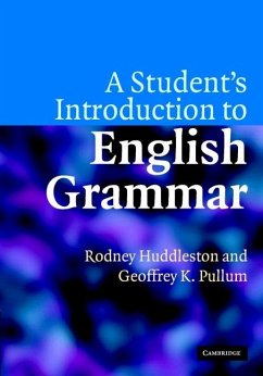 Student's Introduction to English Grammar (eBook, ePUB) - Huddleston, Rodney