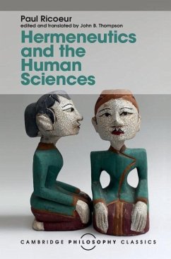 Hermeneutics and the Human Sciences (eBook, ePUB) - Ricoeur, Paul