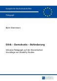 Ethik - Demokratie - Behinderung (eBook, ePUB)