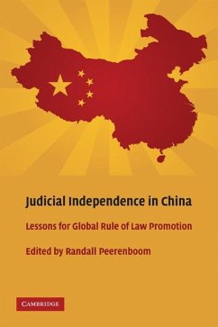 Cover Judicial Independence in China (eBook, ePUB)