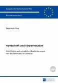 Handschrift und Koerpernotation (eBook, ePUB)