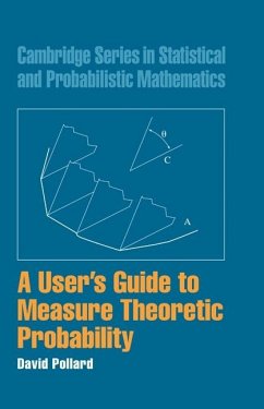 User's Guide to Measure Theoretic Probability (eBook, ePUB) - Pollard, David