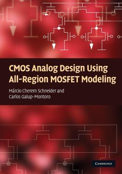 CMOS Analog Design Using All-Region MOSFET Modeling (eBook, ePUB) - Schneider, Marcio Cherem