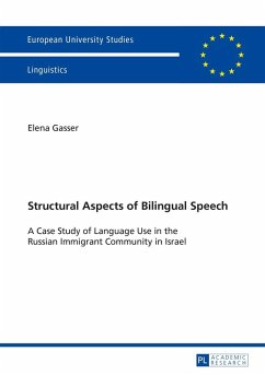 Cover Structural Aspects of Bilingual Speech (eBook, ePUB)