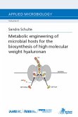 Metabolic engineering of microbial hosts for the biosynthesis of high molecular weight hyaluronan