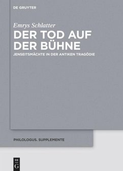 Der Tod auf der Bühne - Schlatter, Emrys