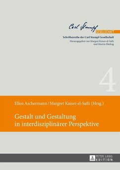 Gestalt und Gestaltung in interdisziplinaerer Perspektive (eBook, ePUB)
