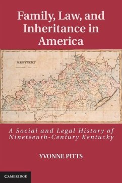 Cover Family, Law, and Inheritance in America (eBook, ePUB)