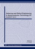 Gettering and Defect Engineering in Semiconductor Technology XV (eBook, PDF)
