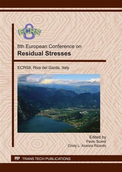 Residual Stresses VIII (eBook, PDF)