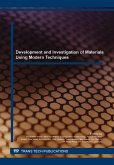Development and Investigation of Materials Using Modern Techniques (eBook, PDF)