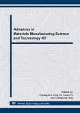 Advances in Materials Manufacturing Science and Technology XV (eBook, PDF)