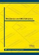 Mechanics and Mechatronics (eBook, PDF) - Bild 1