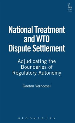 Cover National Treatment and WTO Dispute Settlement (eBook, PDF)