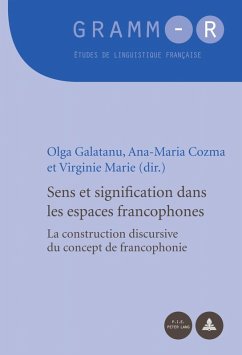 Sens et signification dans les espaces francophones (eBook, PDF)