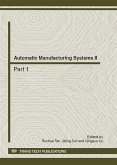 Automatic Manufacturing Systems II (eBook, PDF)