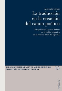 La traduccion en la creacion del canon poetico (eBook, ePUB) - Assumpta Camps, Camps
