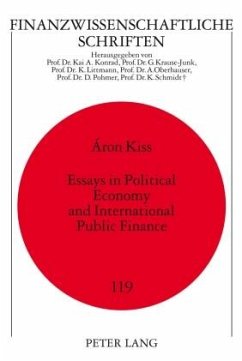 Essays in Political Economy and International Public Finance (eBook, PDF) - Kiss, Aron