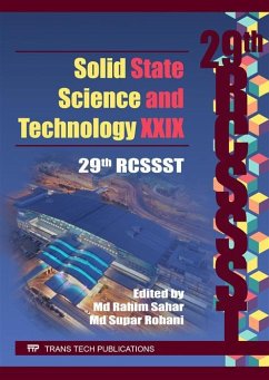 Cover Solid State Science and Technology XXIX (eBook, PDF)